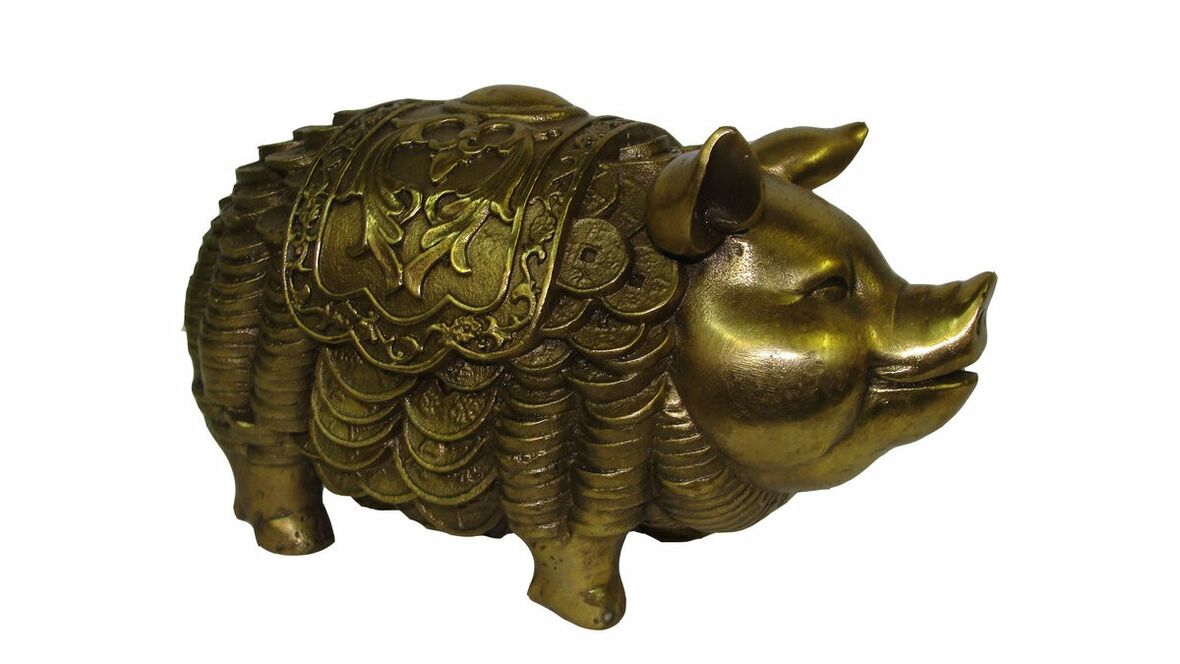 Amulet for luck and prosperity - pig
