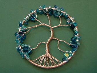 DIY amulet made from natural materials
